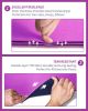 COOLMOON 1/4 Inch Extra Thick Yoga Mat Double-Sided Non Slip,Yoga Mat For Women and Men,Fitness Mats With Carrying Strap,Eco Friendly TPE Yoga Mat , P