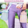 Kawaii Water Bottle with Straw 37.2oz Large Capacity Portable Sports Bottle